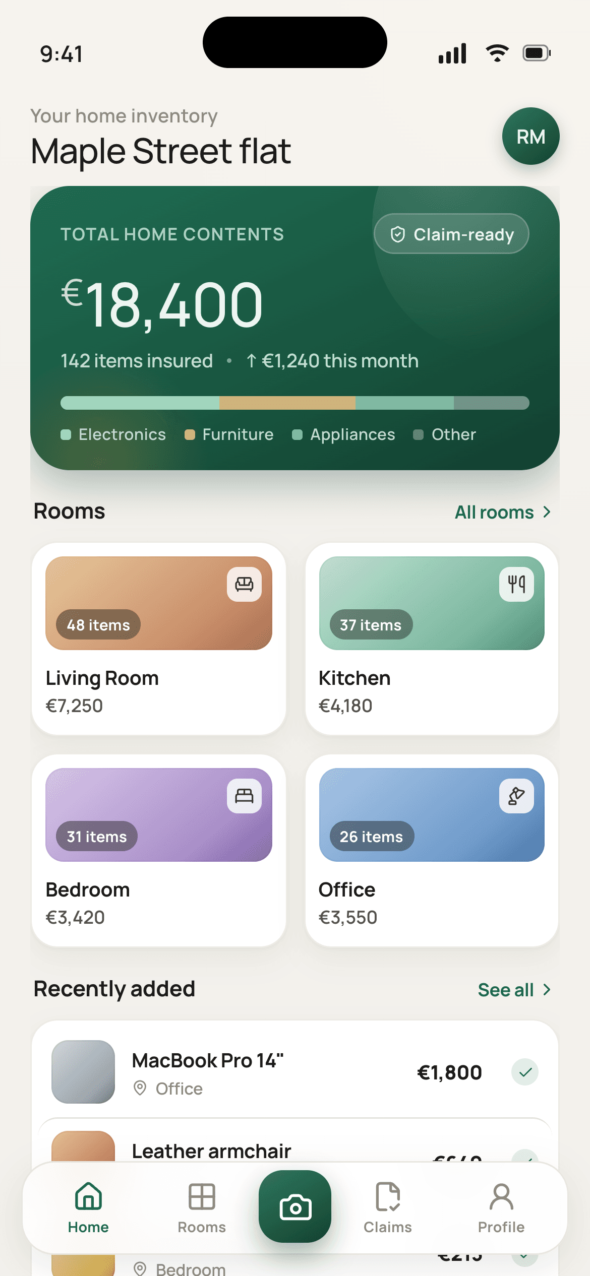 Home Inventory App